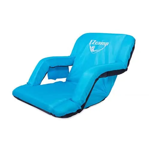 כסא נוחות מתכוונן בצבע תכלת