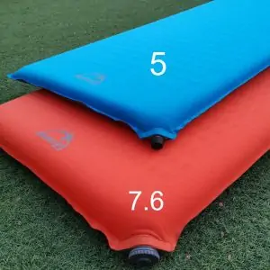 מזרן קמפינג עבה 5 ס"מ ו 7.6 ס"מ