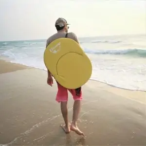 כיסא ים מתקפל למצב שטוח